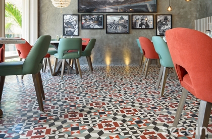 Vẻ đẹp lãng mạn tại một góc nhà hàng